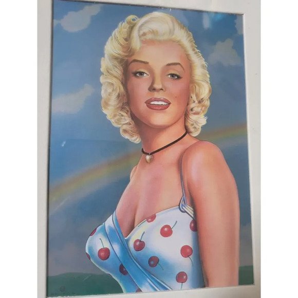 MARILYN MONROE LITHO MONTE DOLACK 1982 - Picture 6 of 10